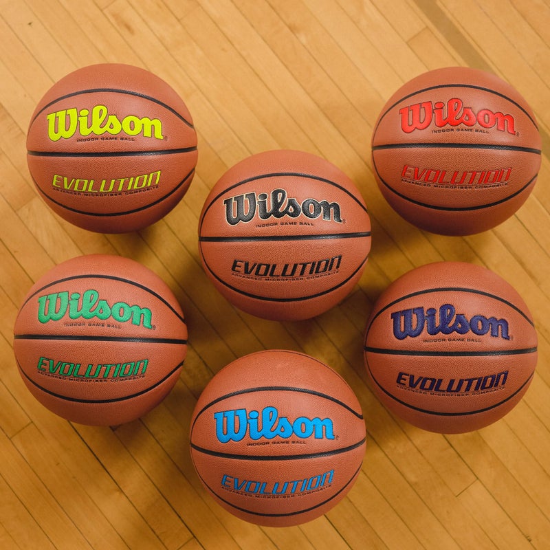 WILSON Evolution Indoor Game Basketball, Navy, Size 6 - 28.5" - Image 4